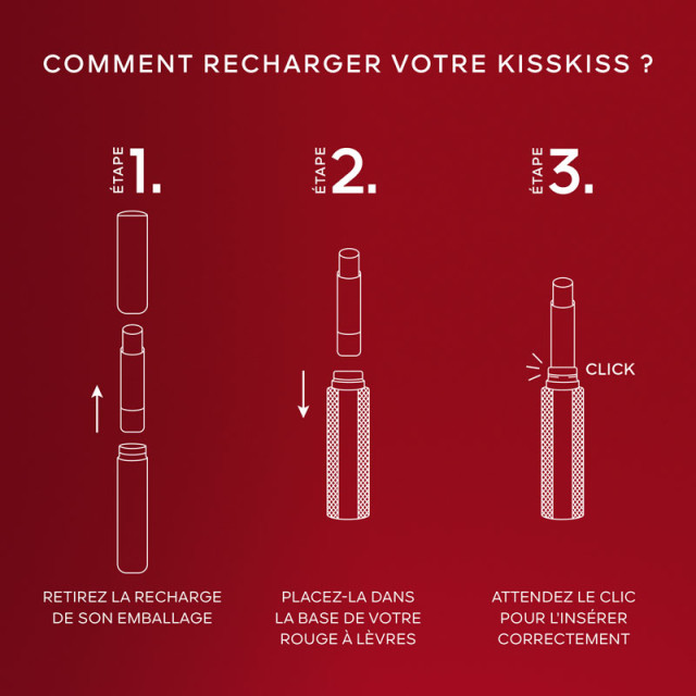 KissKiss | Le Rouge à Lèvres Intense Au Miel - Recharge