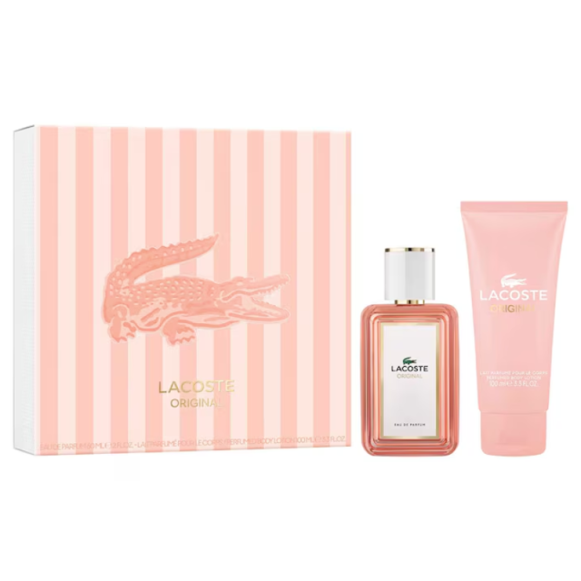 Lacoste Original pour Femme | Coffret Eau de Parfum et lait pour le corps