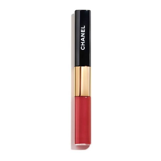 Le Rouge Duo Ultra Tenue | Rouge à lèvres liquide et gloss transparent