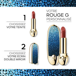 Rouge G | L'écrin bijou double miroir - Le rouge à lèvres soin personnalisable