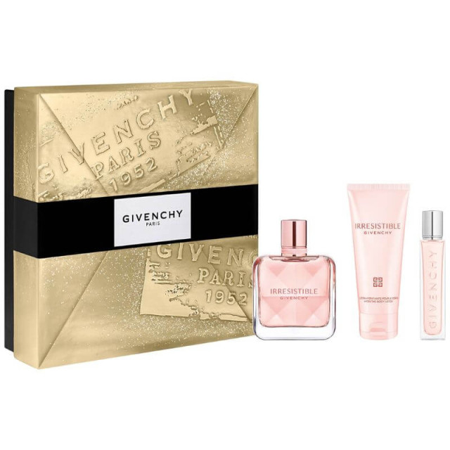 Irresistible | Coffret Eau de Parfum 50 ml, lait pour le corps et vaporisateur de voyage