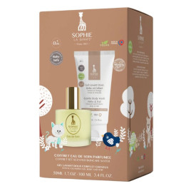 Sophie La Girafe | Coffret Eau de Soin et gel lavant doux