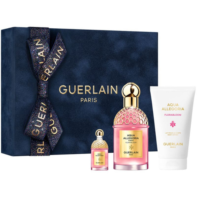 Aqua Allegoria | Coffret Florabloom Forte Eau de Parfum, sa miniature et lait corps