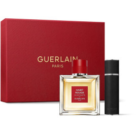 Habit Rouge | Coffret Eau de Toilette et son vaporisateur de voyage rechargeable