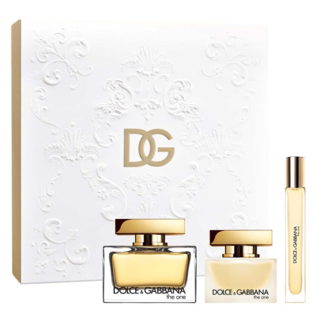 The One | Coffret Eau de Parfum, vaporisateur et brume cheveux