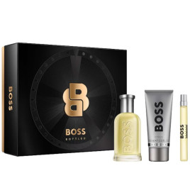 Boss Bottled | Coffret Eau de Toilette, vaporisateur de voyage et gel douche