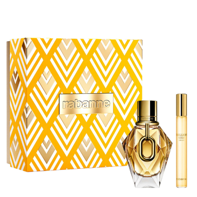 Million Gold For Her | Coffret Eau de Parfum et vaporisateur de voyage