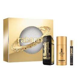 1 Million Black | Coffret Eau de Parfum, vaporisateur de sac et déodorant spray