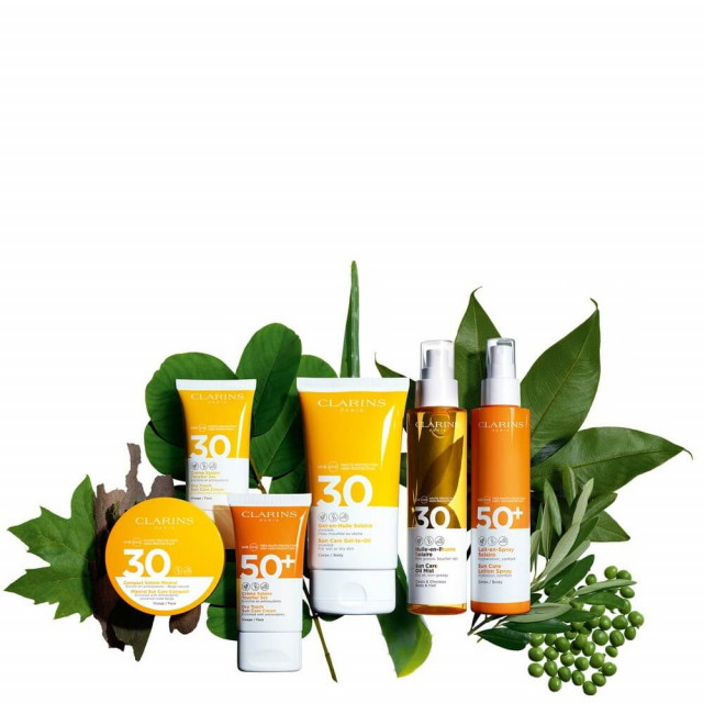 Crème Solaire Visage SPF 30 - CLARINS|Toucher Sec - Enrichie en Antioxydants