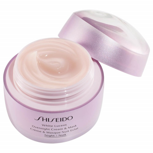 White Lucent - SHISEIDO|Crème & Masque Nuit Éclat