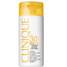 Soin Solaire Corps SPF30 - CLINIQUE|Lait Minéral - Formule Peaux Sensibles