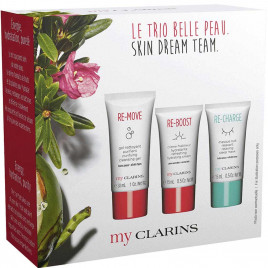 Le trio Belle Peau | Coffret Nettoyant, Hydratant, Relaxant