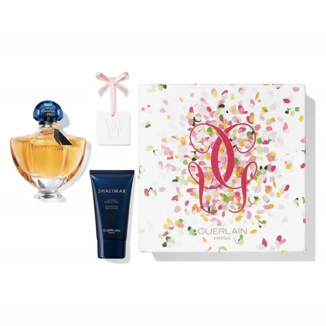 Shalimar | Coffret Eau de Parfum 50ml, lait corps et céramique