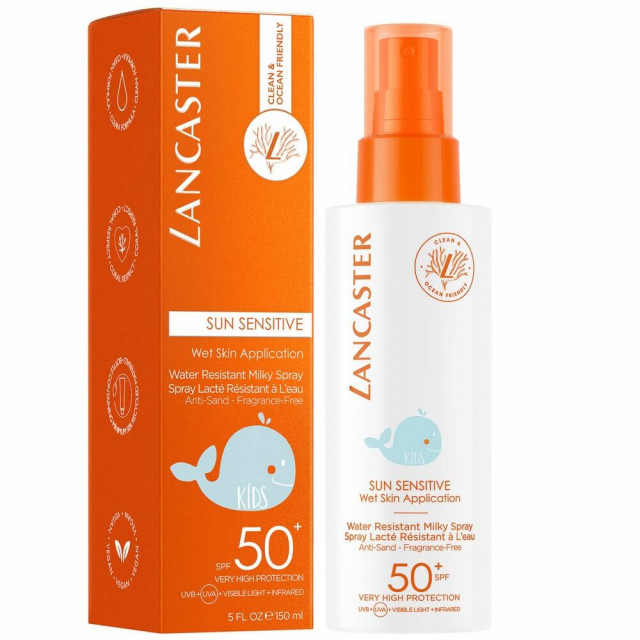 Sun Sensitive | Spray Lacté Pour Enfants Visage & Corps SPF50+