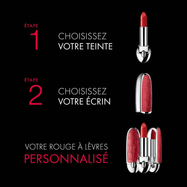 Rouge G de Guerlain | La Teinte de Rouge à Lèvres Satinée ou Matte