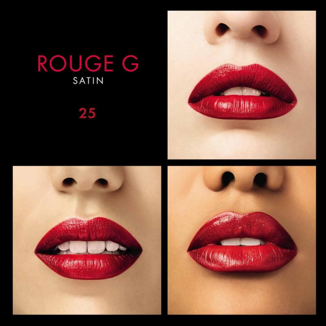 Rouge G de Guerlain | La Teinte de Rouge à Lèvres Satinée ou Matte