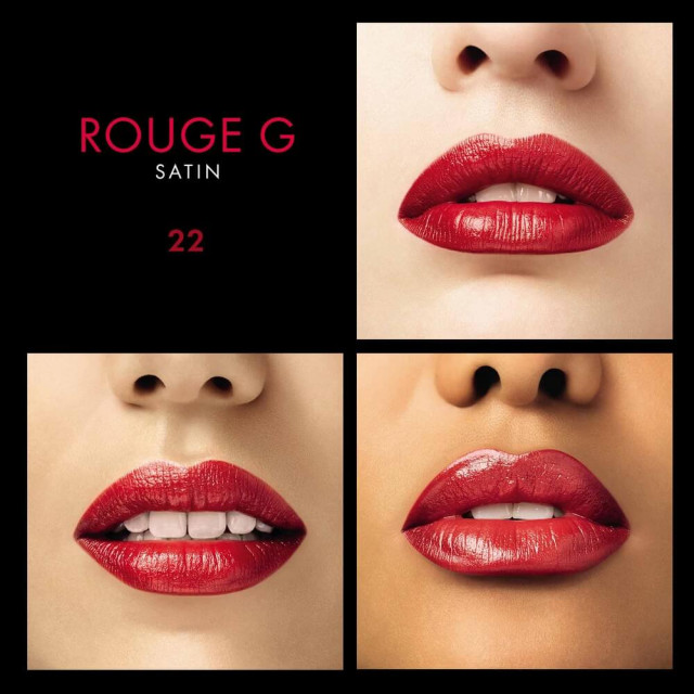 Rouge G de Guerlain | La Teinte de Rouge à Lèvres Satinée ou Matte