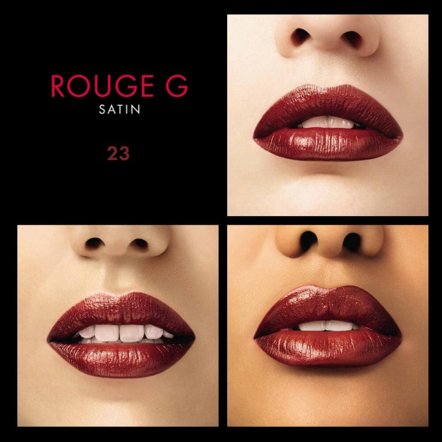 Rouge G de Guerlain | La Teinte de Rouge à Lèvres Satinée ou Matte