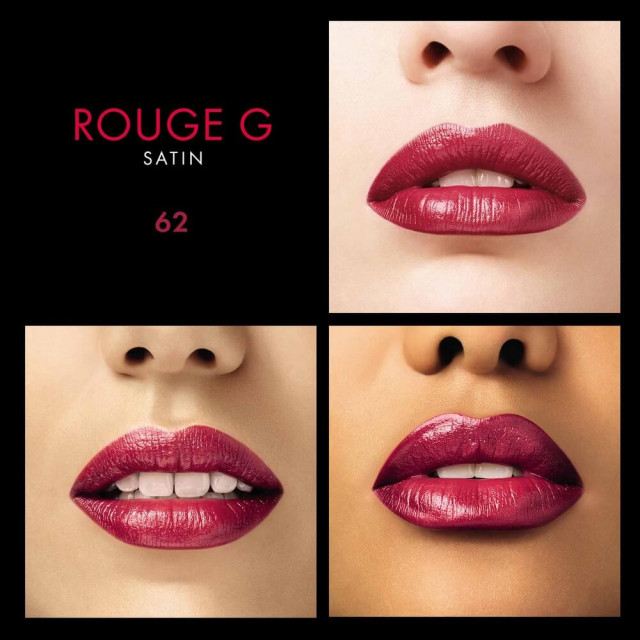 Rouge G de Guerlain | La Teinte de Rouge à Lèvres Satinée ou Matte