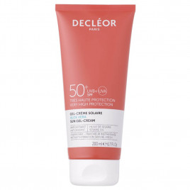 Gel-Crème Solaire Aloe Vera SPF 50+| Antioxydant Hydratant