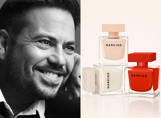 Parfums NARCISO RODRIGUEZ : la success story d'un créateur de génie